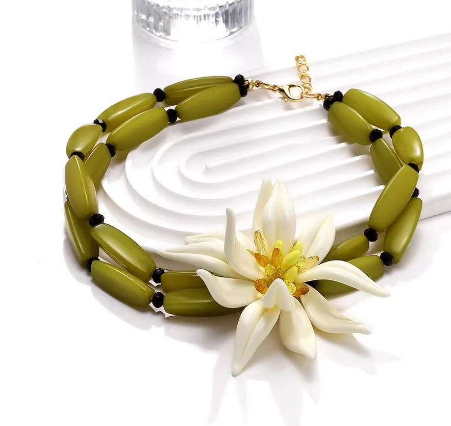 Осенне-зимнее ожерелье Joker с оригинальным дизайном и цветочным темпераментом 2024.
Осенне-зимнее ожерелье Joker с оригинальным дизайном и цветочным темпераментом 2024.