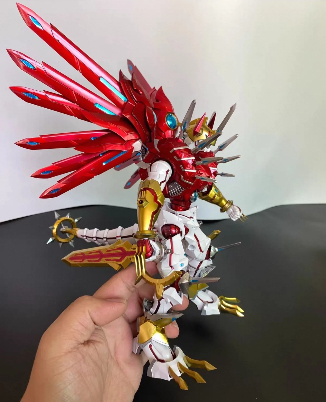 Оригинальная сборная модель War Greymon FRS Digimon Omegamon X Antibody от Bandai, коллекционная фигурка, игрушка, подарок на день рождения
Оригинальная сборная модель War Greymon FRS Digimon Omegamon X Antibody от Bandai, коллекционная фигурка, игрушка, подарок на день рождения