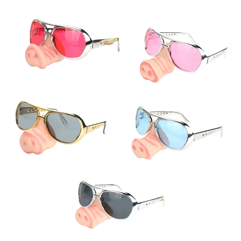 Creative Pig Big Nose Glasses Halloween Funny Cosplay Costumes Accessories Festival Party Prank Props Eyewear For Adults Kids
Creative Pig Big Nose Glasses Halloween Funny Cosplay Costumes Accessories Festival Party Prank Props Eyewear For Adults Kids