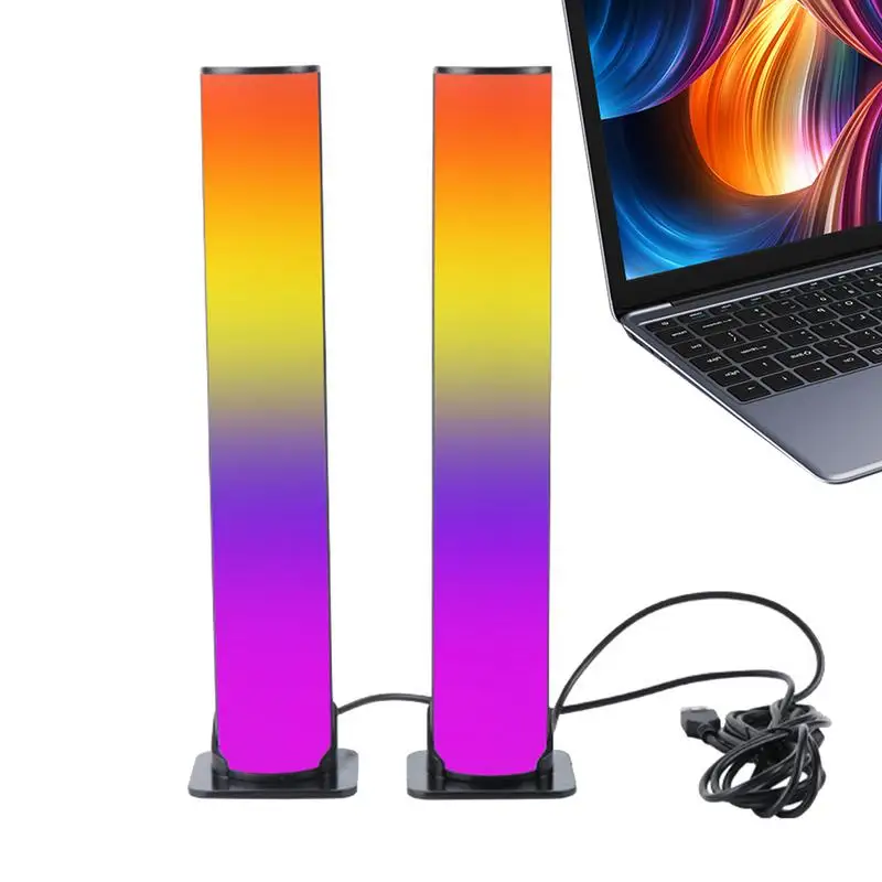 Smart Ambient Lighting App Controlled Smart Light Bar LED Ambient Lighting Voice Control Lamp For Game Movie Gathering Dating PC
Smart Ambient Lighting App Controlled Smart Light Bar LED Ambient Lighting Voice Control Lamp For Game Movie Gathering Dating PC