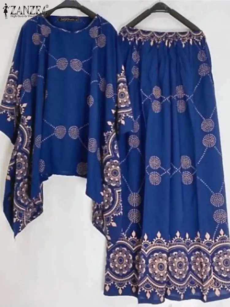 ZANZEA Women Floral Printed Matching Sets Muslim Suit 2PCS Bohemain 3/4 Sleeve Blouse Wide Leg Pant Sets Summer Tracksuits
ZANZEA Women Floral Printed Matching Sets Muslim Suit 2PCS Bohemain 3/4 Sleeve Blouse Wide Leg Pant Sets Summer Tracksuits