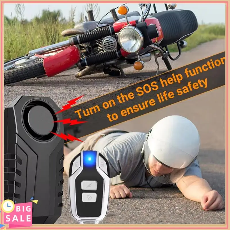 Better-Anti-Theft Motorcycle And Bicycle Alarm, IP55 Waterproof With Vibration Detection And Remote Control
Better-Anti-Theft Motorcycle And Bicycle Alarm, IP55 Waterproof With Vibration Detection And Remote Control