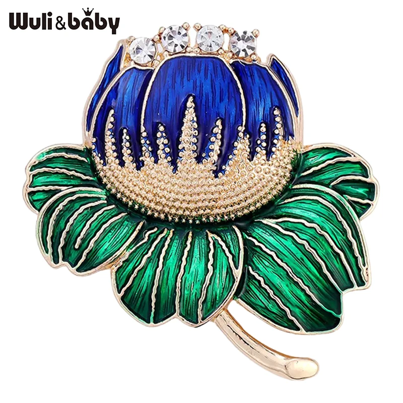 Wuli&baby Enamel Lotus Flower Brooches For Women Unisex 2-color Elegant Plants Flowers Party Office Brooch Pin Gifts
Wuli&baby Enamel Lotus Flower Brooches For Women Unisex 2-color Elegant Plants Flowers Party Office Brooch Pin Gifts