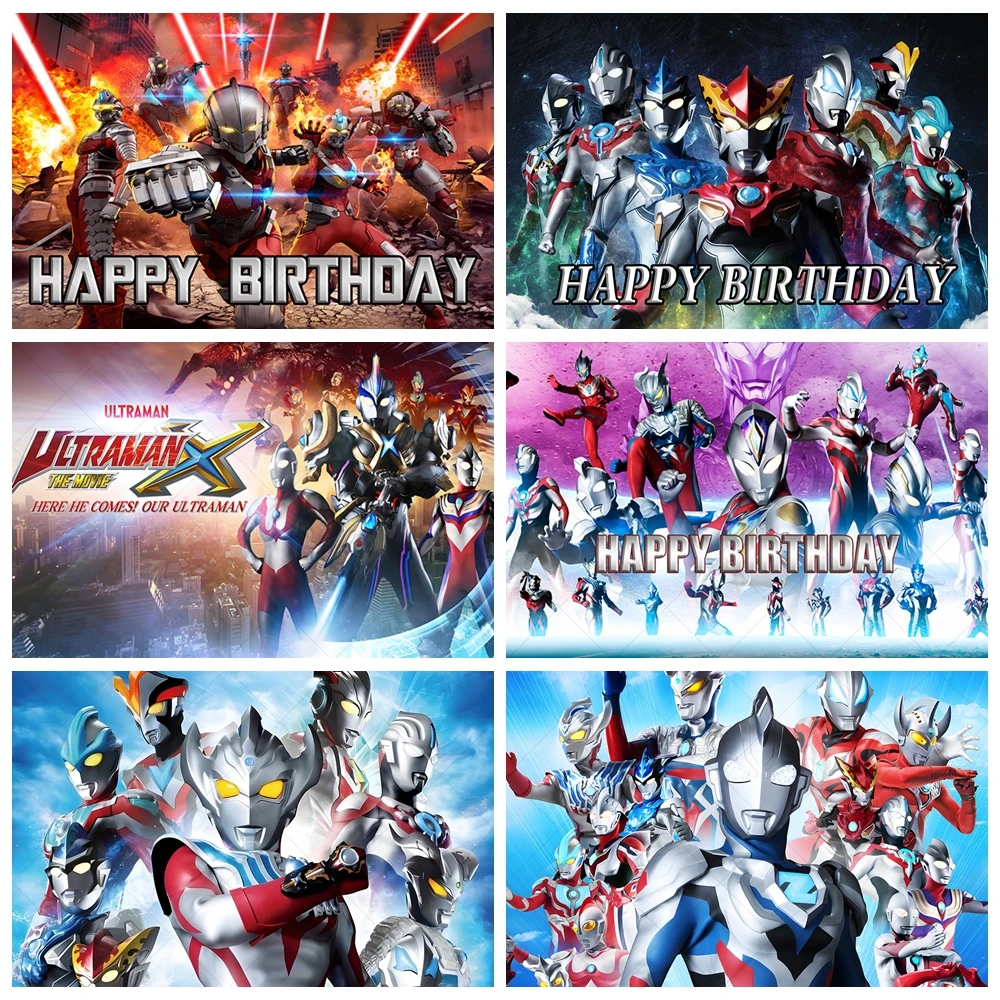 Ultraman Theme Photography Background Children's Cartoon Birthday Party Party Photo Portrait Decoration Props Photography Studio
Ultraman Theme Photography Background Children's Cartoon Birthday Party Party Photo Portrait Decoration Props Photography Studio