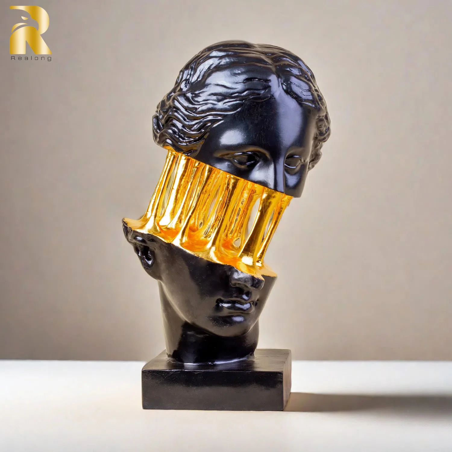 50cm Bronze Venus Statue Modern Art Abstract Venus Bust Bronze Sculpture Bronze Casting Craft For Home Hotel Decor Ornament Gift
50cm Bronze Venus Statue Modern Art Abstract Venus Bust Bronze Sculpture Bronze Casting Craft For Home Hotel Decor Ornament Gift