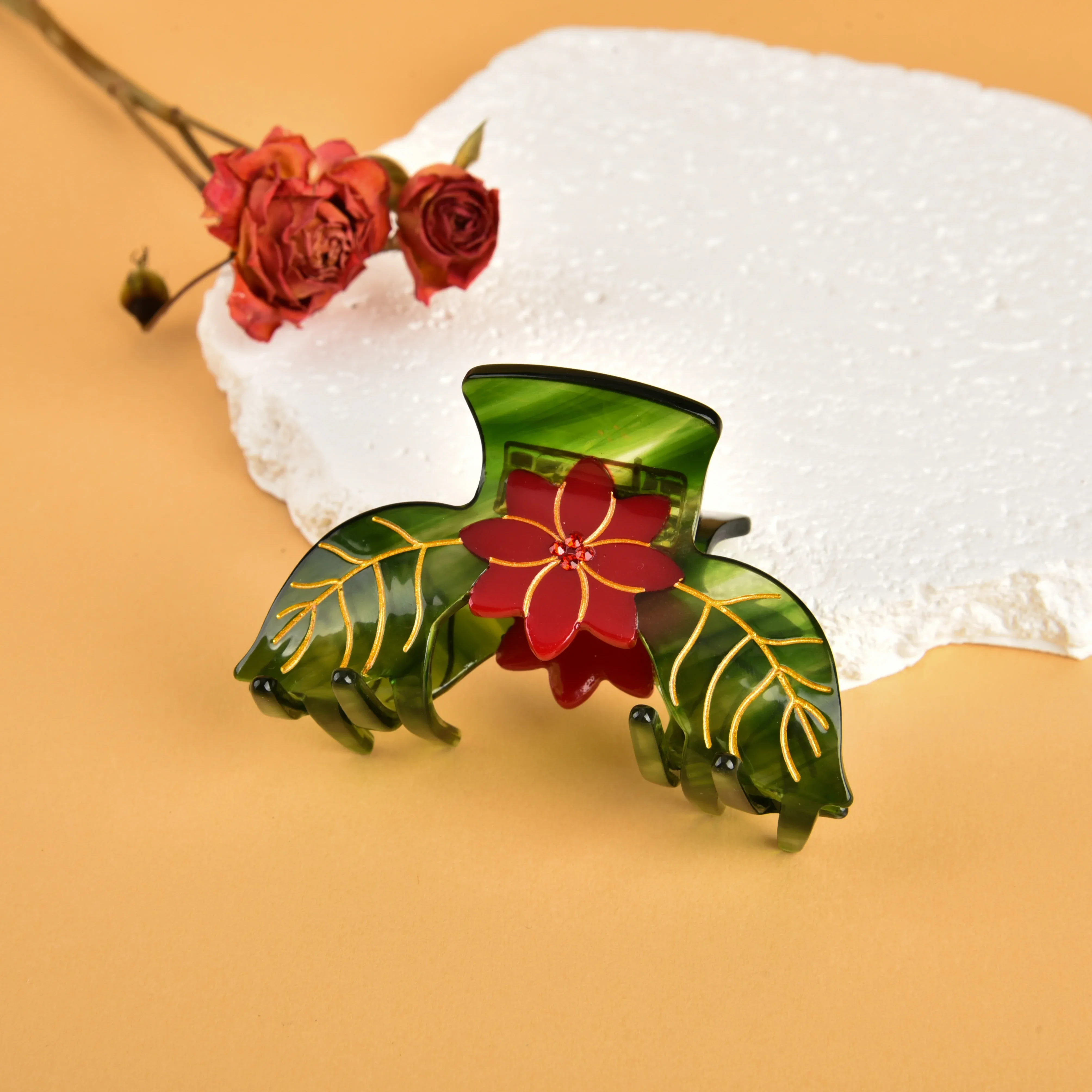 Angels Sun Hair Claw Unique Acetate Claw Clip Flower Bottle Crab Hair Clips Valentine Hair Accessories for Women
Angels Sun Hair Claw Unique Acetate Claw Clip Flower Bottle Crab Hair Clips Valentine Hair Accessories for Women
