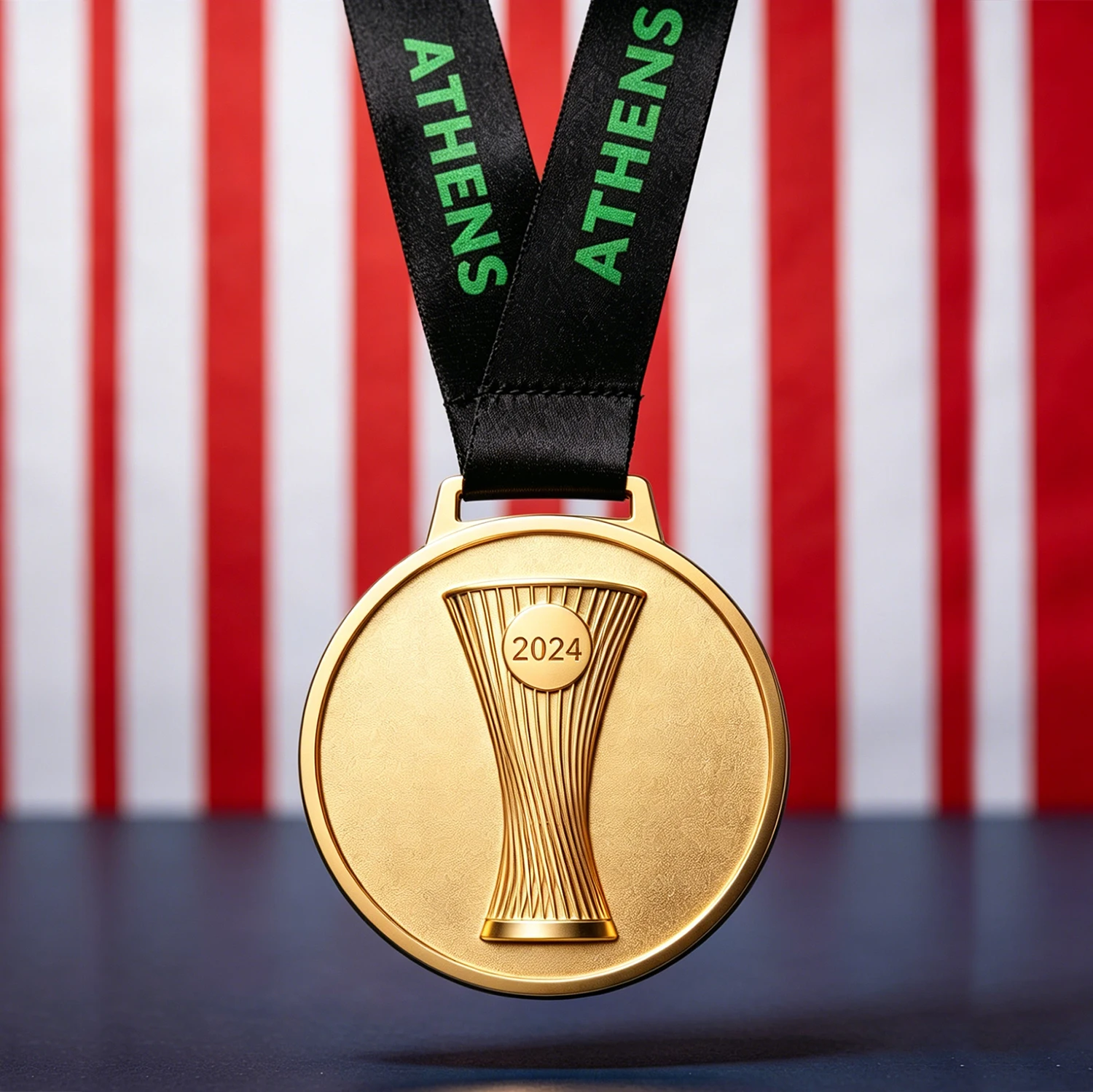 ATHENS 2024 European Conference League Style Champions Medal Football Souvenirs Fan Collectible
ATHENS 2024 European Conference League Style Champions Medal Football Souvenirs Fan Collectible