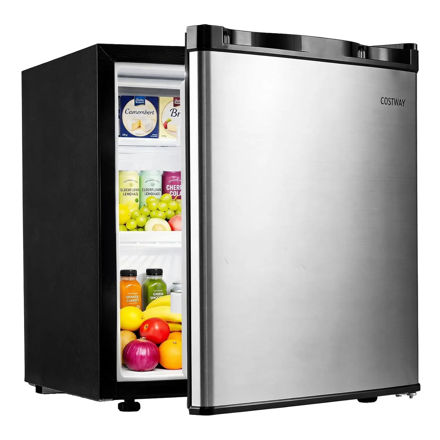 1.7 Cu.Ft Mini Fridge, Compact Refrigerator w/Chiller Compartment, Adjustable Thermostat, Reversible Single Door & Low, Custom
1.7 Cu.Ft Mini Fridge, Compact Refrigerator w/Chiller Compartment, Adjustable Thermostat, Reversible Single Door & Low, Custom