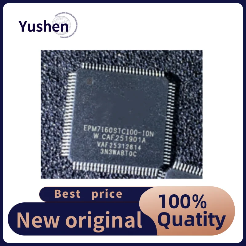 10PCS EPM7160 EPM7160STC100-10N QFP100 CPLD Complex Programmable Logic Device Chip
10PCS EPM7160 EPM7160STC100-10N QFP100 CPLD Complex Programmable Logic Device Chip