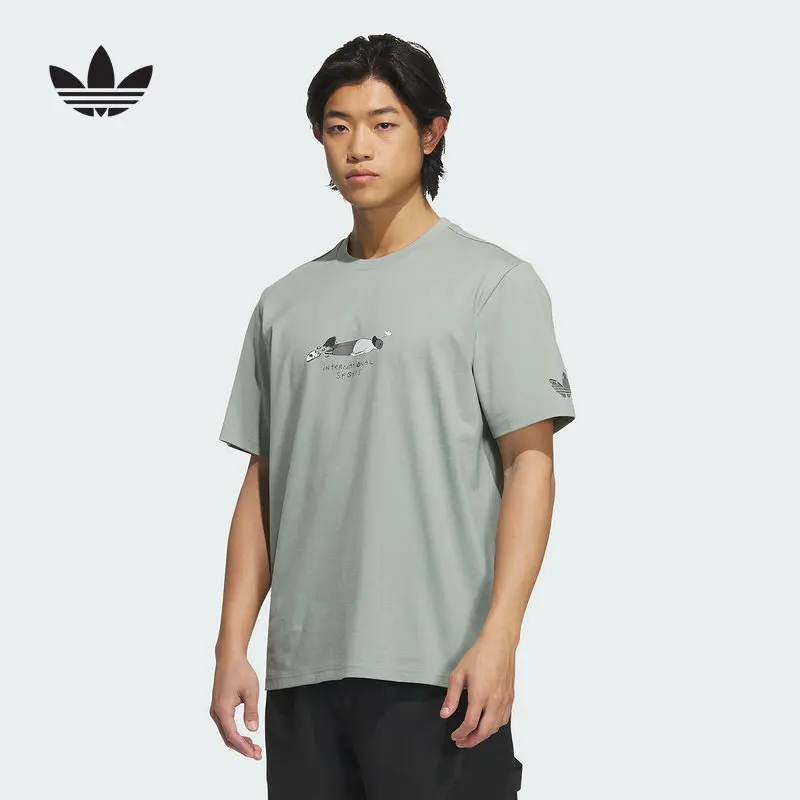 Adidas Clover Cartoon Playful Printed Half Sleeve Men's Short Sleeve T-Shirt KA2250
Adidas Clover Cartoon Playful Printed Half Sleeve Men's Short Sleeve T-Shirt KA2250