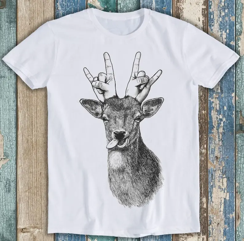 Party Deer Heavy Metal Sense of Humor Best Seller Funny Meme Top Gift Tee T Shirt Funny Shirt Offensive Shirts Cotton Tee Tops
Party Deer Heavy Metal Sense of Humor Best Seller Funny Meme Top Gift Tee T Shirt Funny Shirt Offensive Shirts Cotton Tee Tops