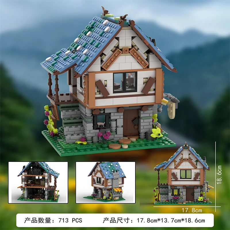 32 spot MOC-239963 Street View Castle DIY Small Particle Assembly Building Blocks Puzzle Toy Model Gift Set Ornament
32 spot MOC-239963 Street View Castle DIY Small Particle Assembly Building Blocks Puzzle Toy Model Gift Set Ornament