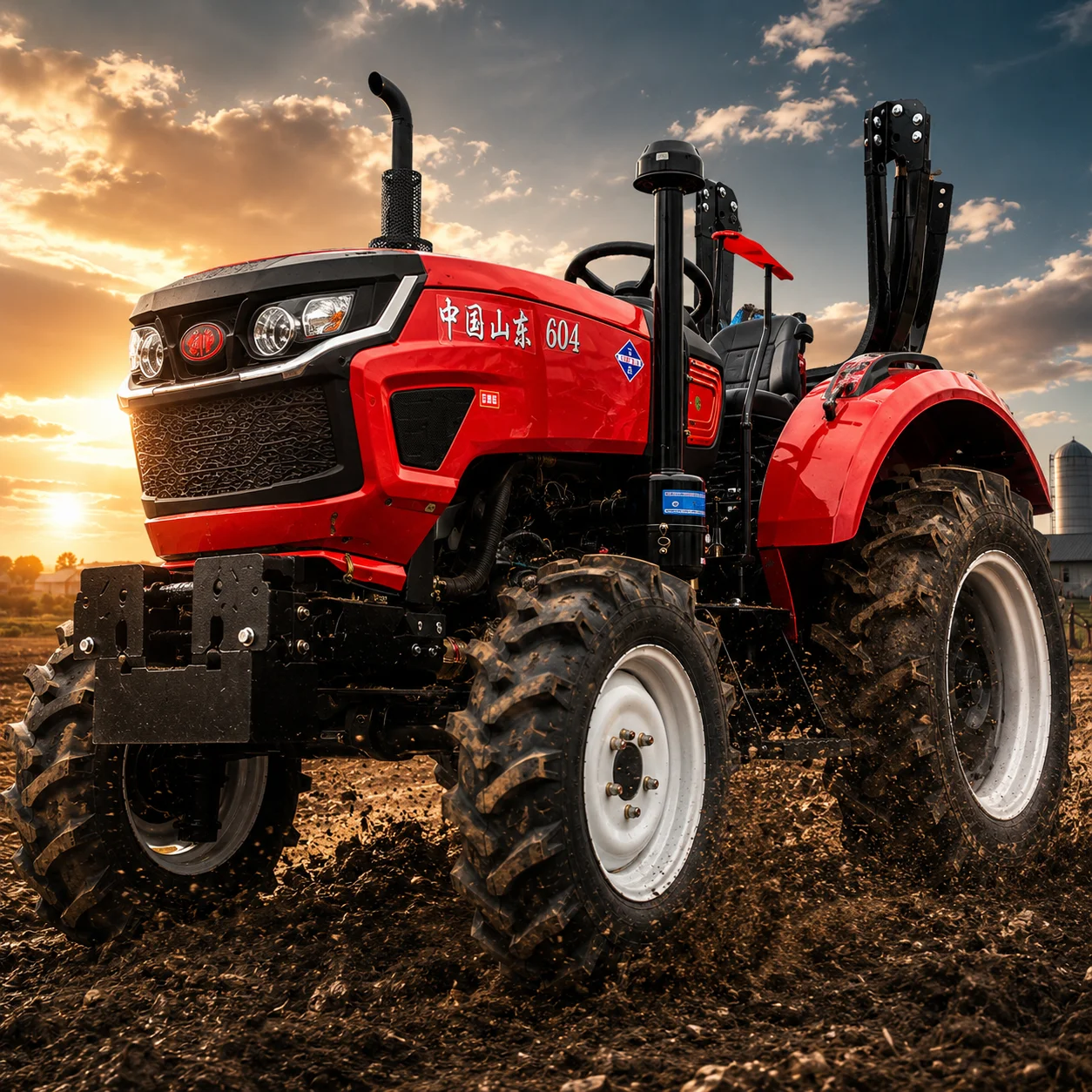 Customized Agricultural Farm Tractor Compact 4WD Diesel Tractor with Loader for Farming Garden Transport Work
Customized Agricultural Farm Tractor Compact 4WD Diesel Tractor with Loader for Farming Garden Transport Work