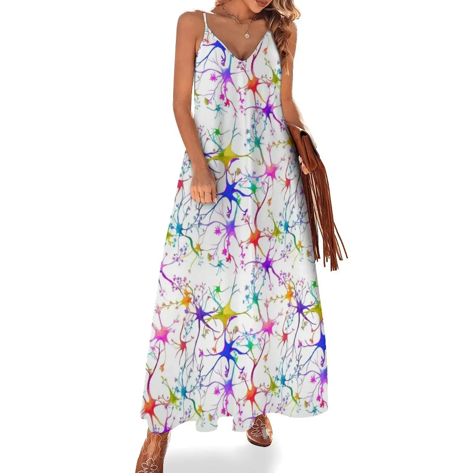 Neuronal Blooms Sleeveless Dress women's elegant loose dresses dresses summer summer dress daily Woman fashion Dress
Neuronal Blooms Sleeveless Dress women's elegant loose dresses dresses summer summer dress daily Woman fashion Dress