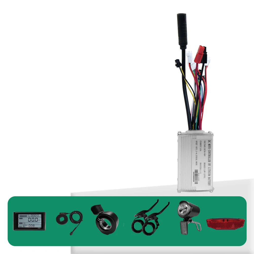 Electric Motor Brushless Controller Kit 36V/48V 250W With LCD Display And Light Controller Set For 22.2mm / 0.9in Handlebars
Electric Motor Brushless Controller Kit 36V/48V 250W With LCD Display And Light Controller Set For 22.2mm / 0.9in Handlebars