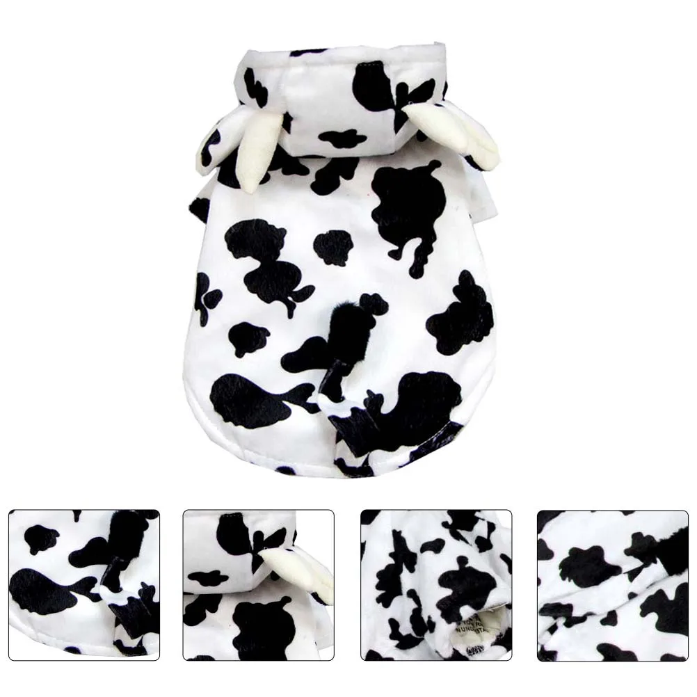 Cow Modeling Pet Clothing Breathable Soft Comfortable Decorative Dog Costume Lovely Outfit for Small Pets Puppy Apparel
Cow Modeling Pet Clothing Breathable Soft Comfortable Decorative Dog Costume Lovely Outfit for Small Pets Puppy Apparel