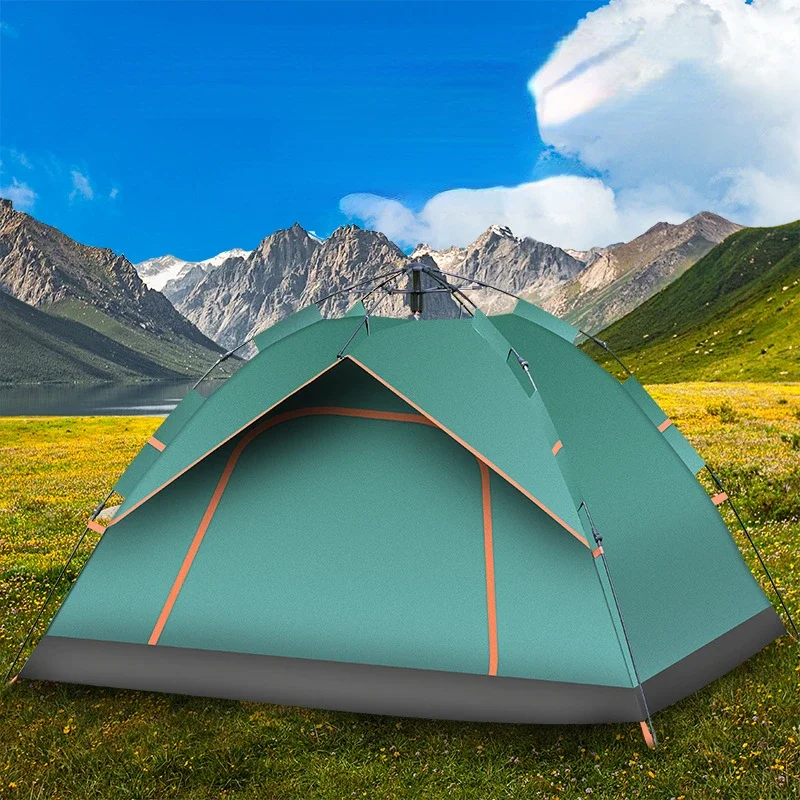 Outdoor Tent Camping Double Automatic Spring Type Quick-open Camping Rainproof Sunscreen Beach Tent
Outdoor Tent Camping Double Automatic Spring Type Quick-open Camping Rainproof Sunscreen Beach Tent