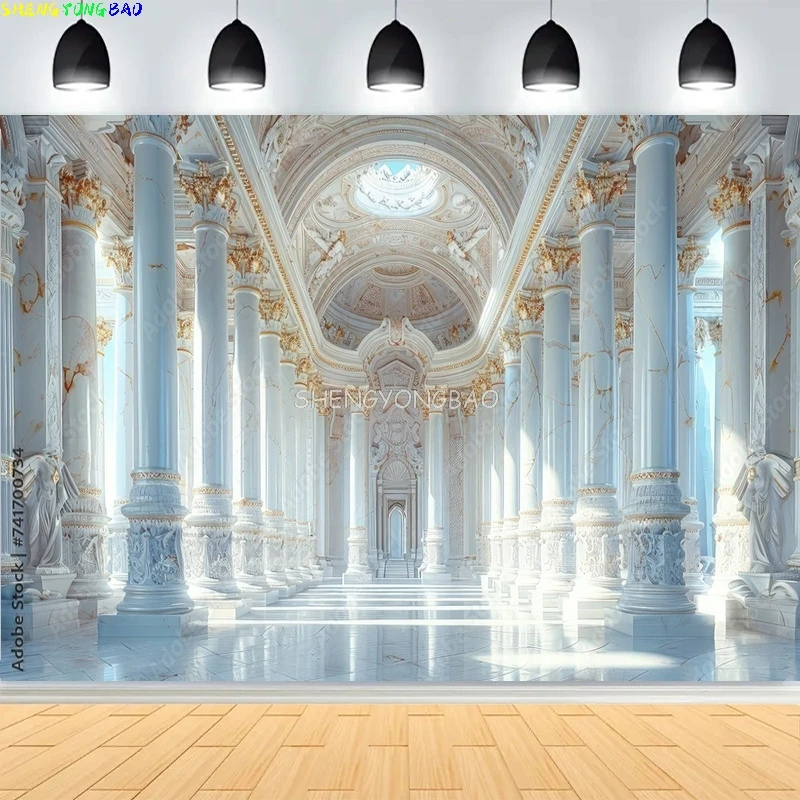 Elegant White Wedding Hall Beautiful Palace Castle Photography Backdrops Elegant Pastel Flower Photo Studio Background DT-01
Elegant White Wedding Hall Beautiful Palace Castle Photography Backdrops Elegant Pastel Flower Photo Studio Background DT-01