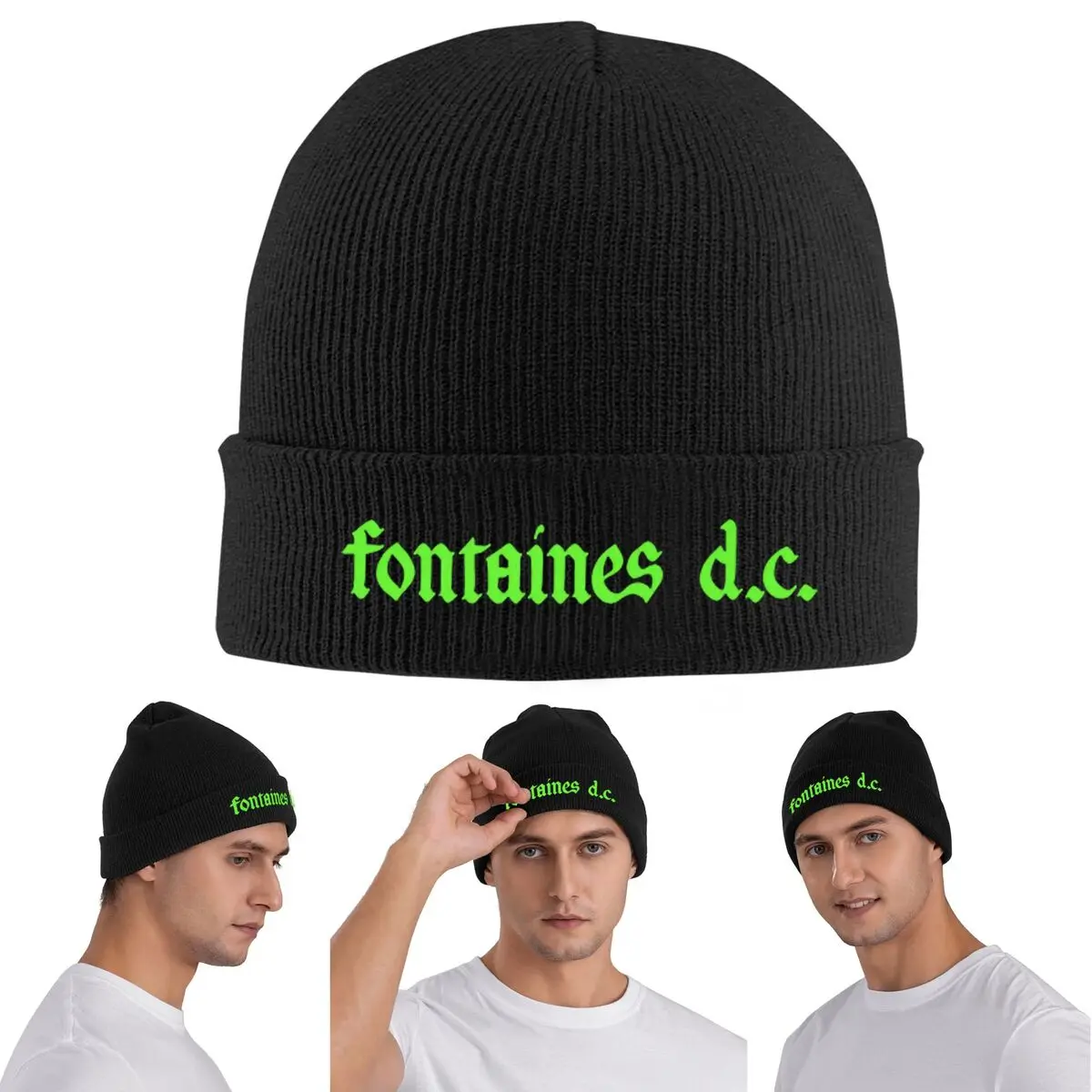 Fontaines DC Band Tour 2025 теплая вязаная шапка зимняя вязаная шапка Skullies шапочки шапки в стиле хип-хоп для унисекс
Fontaines DC Band Tour 2025 теплая вязаная шапка зимняя вязаная шапка Skullies шапочки шапки в стиле хип-хоп для унисекс