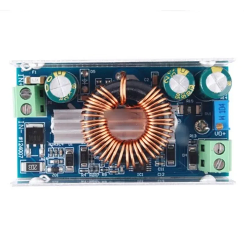 100W 6AHigh PowerDCDC Voltage Reduction Power Supply Module10-90VTurn1.5-60VVoltage Adjustable with Shell
100W 6AHigh PowerDCDC Voltage Reduction Power Supply Module10-90VTurn1.5-60VVoltage Adjustable with Shell