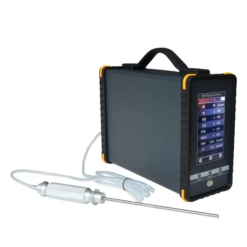 Handheld Type Gas Analyzer 16 in 1 Multi Gas Analyzer with Sound Light Alarm
Handheld Type Gas Analyzer 16 in 1 Multi Gas Analyzer with Sound Light Alarm