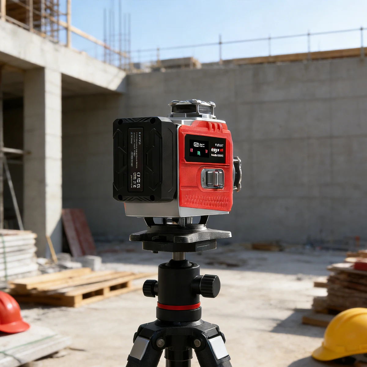 Professional 16 Line Green Laser Level LED Touch Screen Power Indicator Auto Leveling Strong Light Outdoor Indoor Measuring Tool