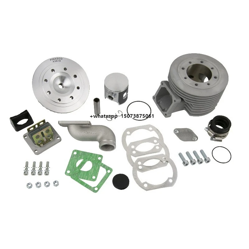 New Zuera VTR 145cc Big Bore Reed Valve Aluminum Cylinder Kit for Scooters 2-Stroke High Performance Retrofit/Upgrade
New Zuera VTR 145cc Big Bore Reed Valve Aluminum Cylinder Kit for Scooters 2-Stroke High Performance Retrofit/Upgrade