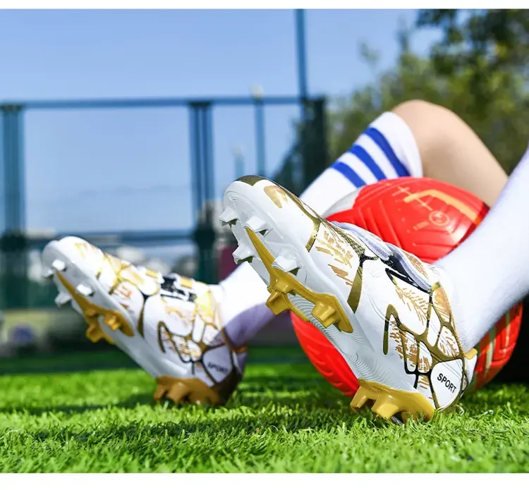 Ankle Support Men Soccer Cleats Mesh Breathable Non Slip Firm Studs Outdoor Artificial Grass Football Training Match Shoes
Ankle Support Men Soccer Cleats Mesh Breathable Non Slip Firm Studs Outdoor Artificial Grass Football Training Match Shoes