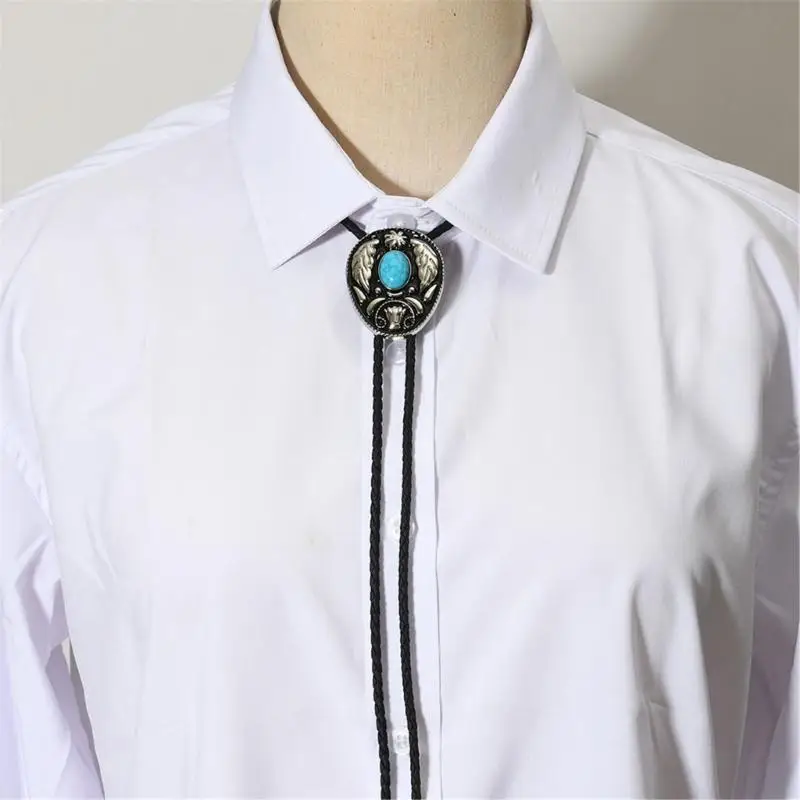 652F Elegant Bolo Tie with Stone Pendant Carved Necktie Western Necklace Cool Bolo Tie Western Cowboy Costume
652F Elegant Bolo Tie with Stone Pendant Carved Necktie Western Necklace Cool Bolo Tie Western Cowboy Costume