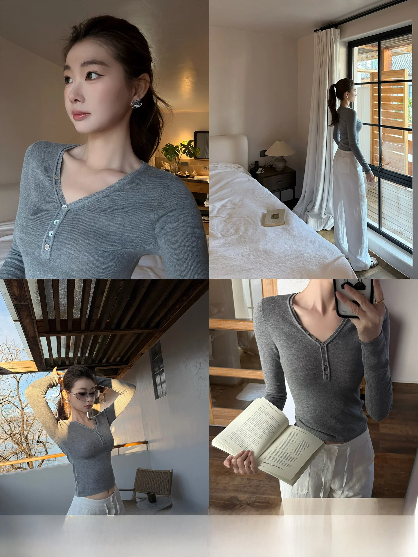 Elegant V-Neck Knitted Long Sleeve Women's Top Iris Lumina Silk T-Linen Slim Fit Summer Fashionable Wool Blend Polyester
Elegant V-Neck Knitted Long Sleeve Women's Top Iris Lumina Silk T-Linen Slim Fit Summer Fashionable Wool Blend Polyester