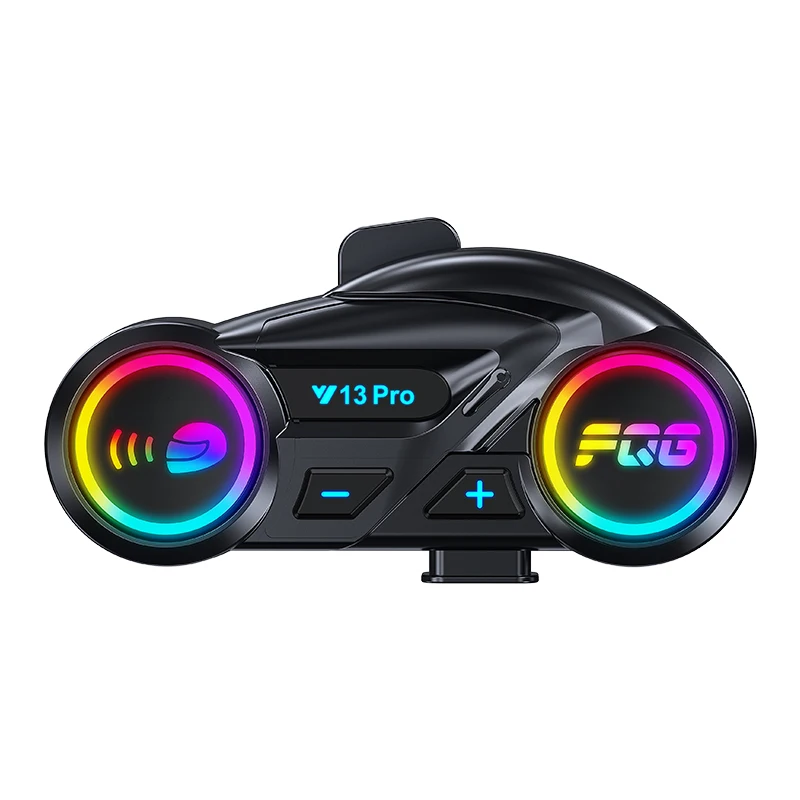 500M Intercom Y13 PRO BT Intercom Headset for 2 Riders with Music Sharing