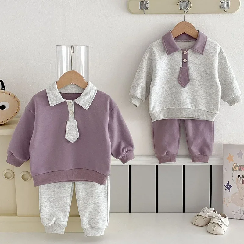 2025 New Spring Infant Baby Girls Boys Sports Clothes Suit Long Sleeve Cotton Pullover Tops+Pants 0-4Yrs Kids Clothing Set
2025 New Spring Infant Baby Girls Boys Sports Clothes Suit Long Sleeve Cotton Pullover Tops+Pants 0-4Yrs Kids Clothing Set