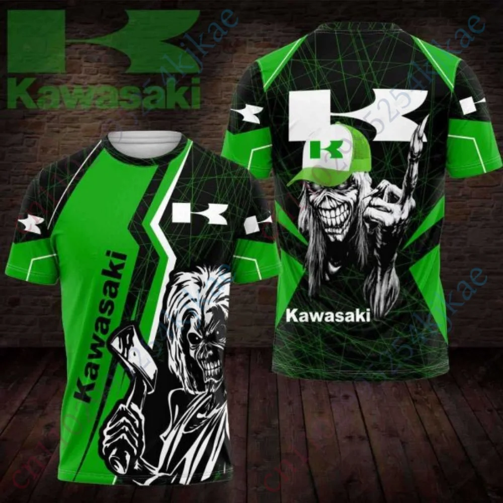 Kawasaki T Shirt For Men Casual Oversized T-shirt Men's Clothing Harajuku Short Sleeve Top Quick Drying Streetwear Luxury Tee
Kawasaki T Shirt For Men Casual Oversized T-shirt Men's Clothing Harajuku Short Sleeve Top Quick Drying Streetwear Luxury Tee