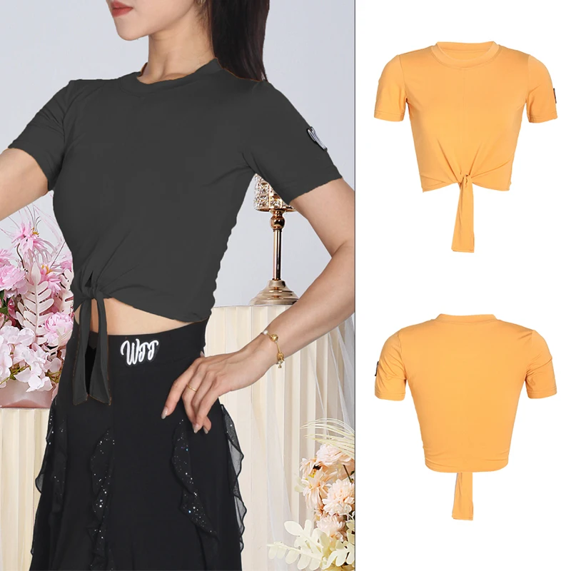 Летние топы для латинских танцев с короткими рукавами, рубашки для бальных танцев для взрослых, женские рубашки для самбы, румбы, современные танцевальные тренировочные топы SL13165
Летние топы для латинских танцев с короткими рукавами, рубашки для бальных танцев для взрослых, женские рубашки для самбы, румбы, современные танцевальные тренировочные топы SL13165