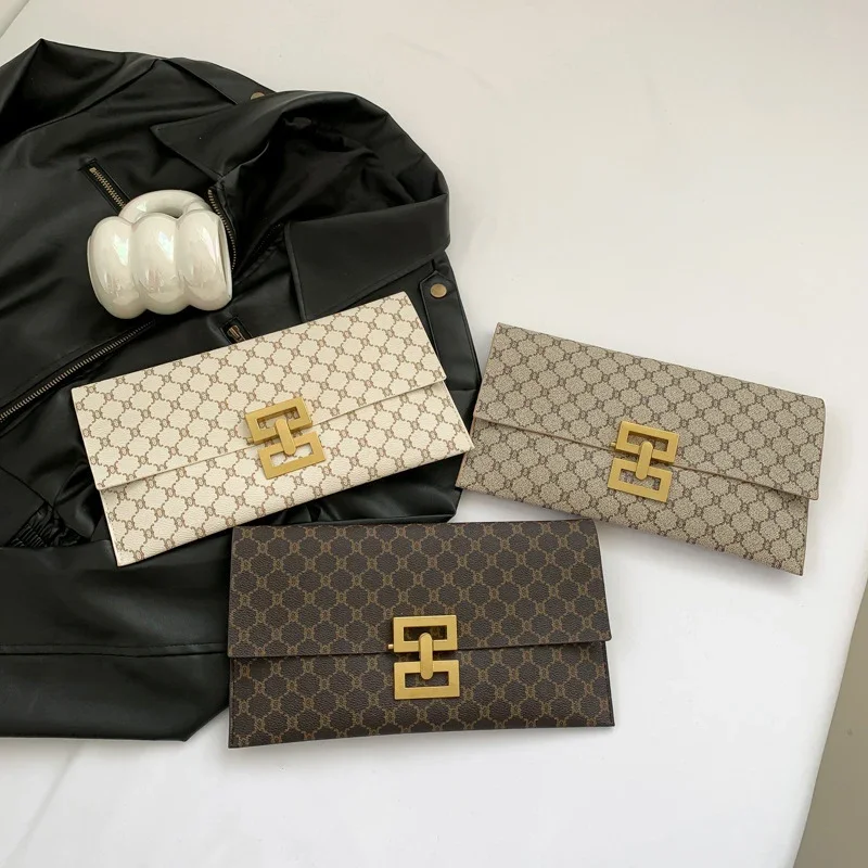 Fashion Luxury Handbag Women Bags PU Leather New Lady Clutch Designer Vintage Lattice Envelope Bag Female Day Clutches
Fashion Luxury Handbag Women Bags PU Leather New Lady Clutch Designer Vintage Lattice Envelope Bag Female Day Clutches