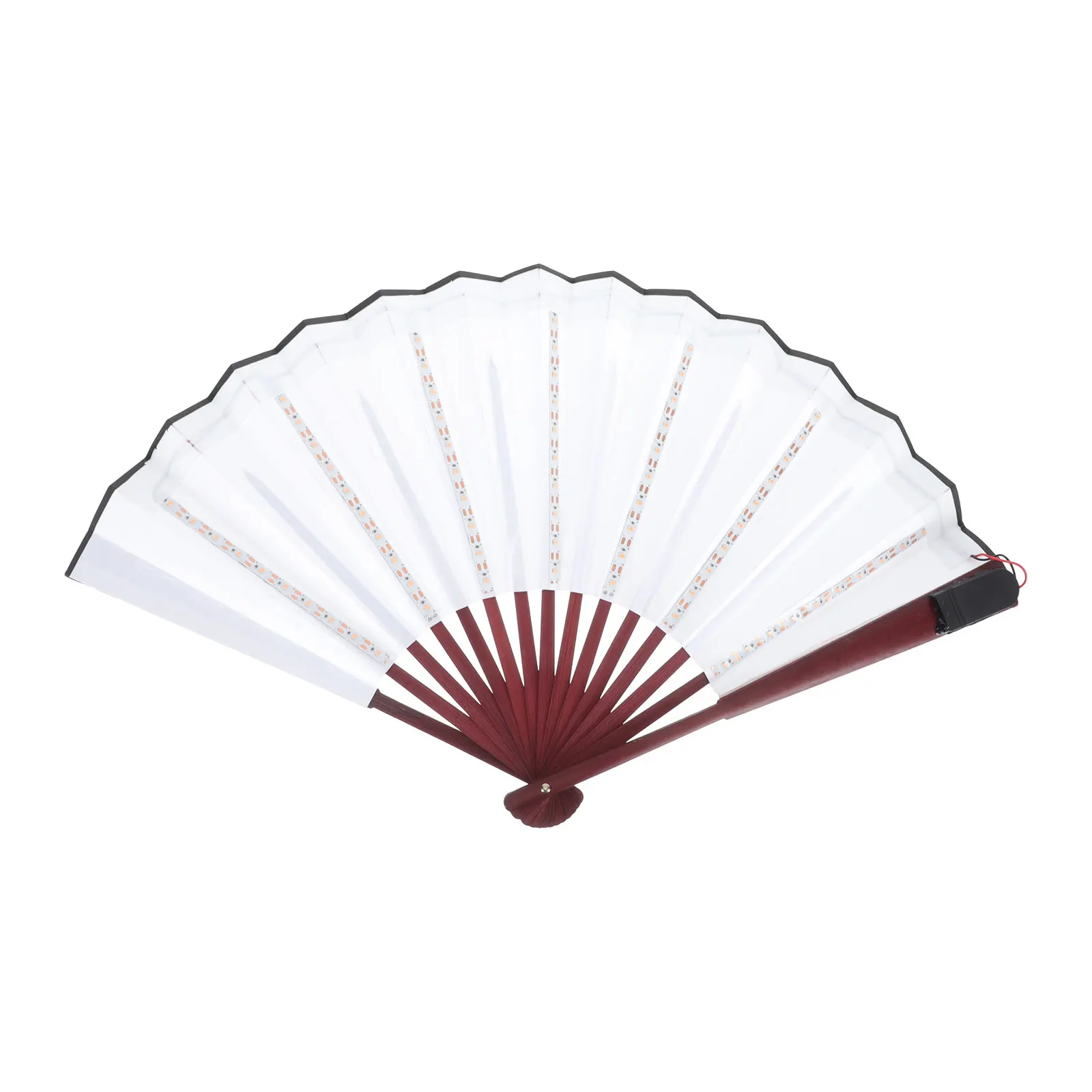 Luminous Folding Fan LED Glowing Hand Nightclub Performance Prop Creative Lighted Fan Costume Party Wedding Cosplay Event Gift
Luminous Folding Fan LED Glowing Hand Nightclub Performance Prop Creative Lighted Fan Costume Party Wedding Cosplay Event Gift