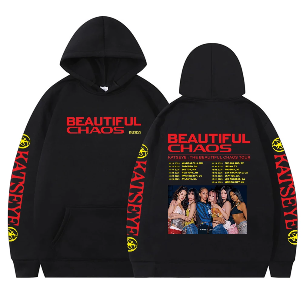 Katseye красивая толстовка с капюшоном Chaos Kpop толстовка для мужчин и женщин с длинным рукавом уличная одежда Kpop толстовка Y2K одежда мужские повседневные топы
Katseye красивая толстовка с капюшоном Chaos Kpop толстовка для мужчин и женщин с длинным рукавом уличная одежда Kpop толстовка Y2K одежда мужские повседневные топы