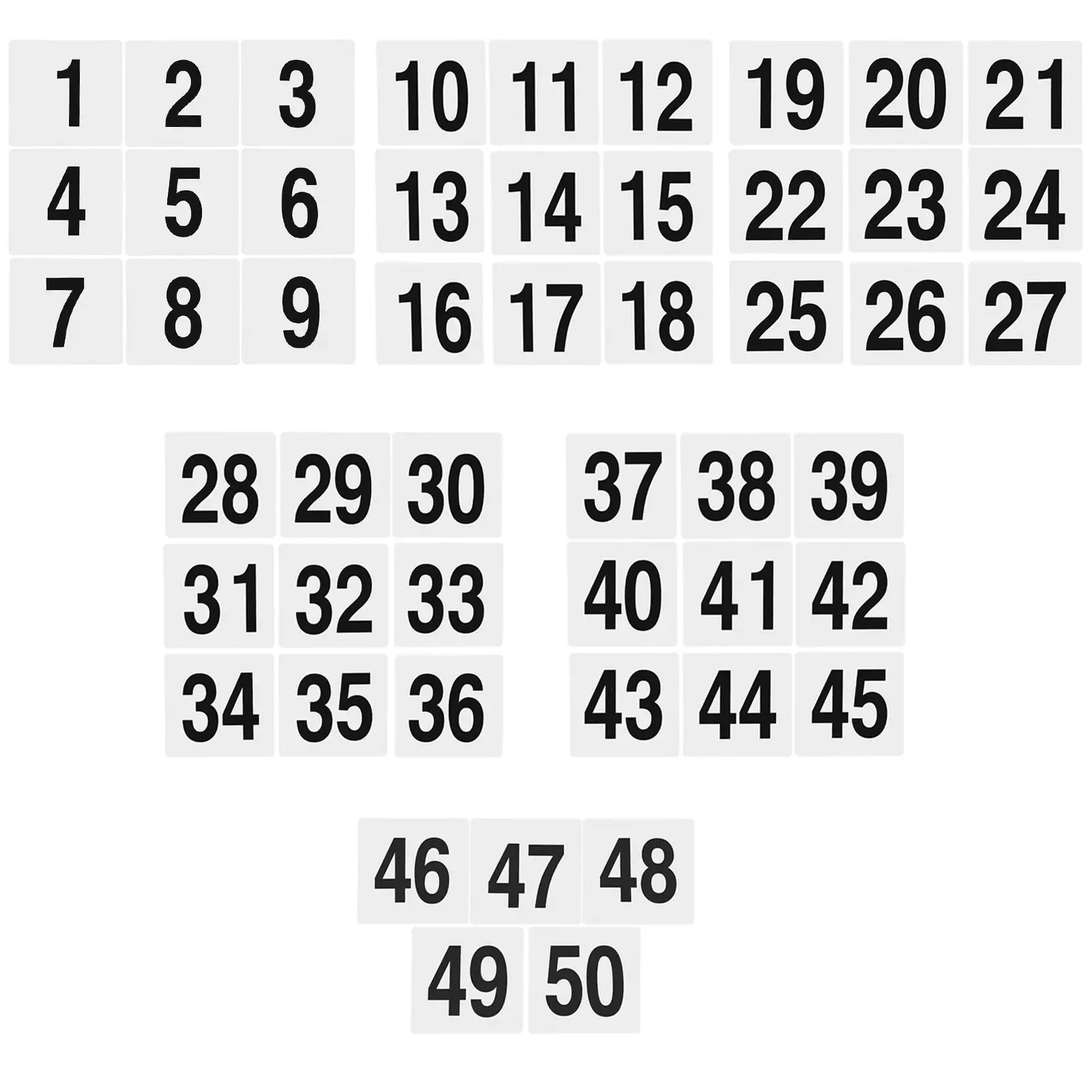 Plastic Table Number Cards Thin Light for Everyday Use Restaurant Door Locker Gymnasium Wedding Guest Sign Labels Reusable
Plastic Table Number Cards Thin Light for Everyday Use Restaurant Door Locker Gymnasium Wedding Guest Sign Labels Reusable