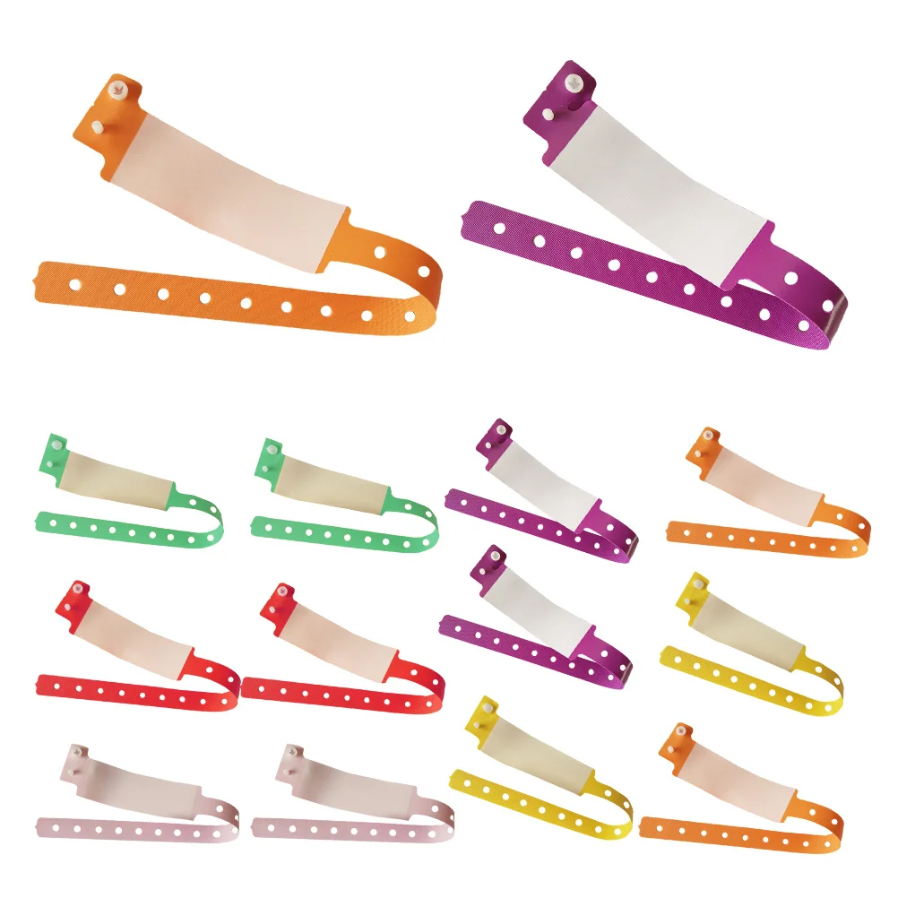 30pcs PVC Wristbands Colored Event Identification Bracelets Disposable Safety Waterproof Plastic VIP Adjustable Bands
30pcs PVC Wristbands Colored Event Identification Bracelets Disposable Safety Waterproof Plastic VIP Adjustable Bands