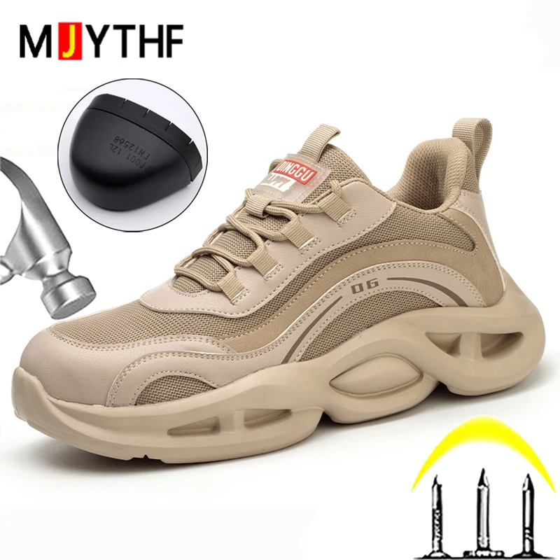 Fashion Work Sneakers Steel toe shoes Safety Boots Protection Shoes Puncture-Proof Indestructible shoes lightweight comfort
Fashion Work Sneakers Steel toe shoes Safety Boots Protection Shoes Puncture-Proof Indestructible shoes lightweight comfort