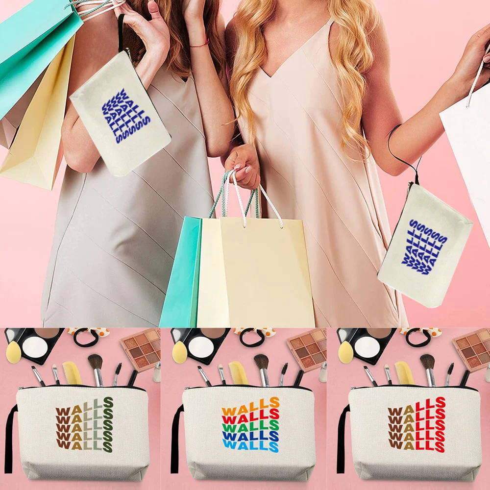 Women's Cosmetic Makeup Bags Organizer Printing Ladies Travel Coin Purse Clutch Pouch Wallets Storage Package with Walls Pattern
Women's Cosmetic Makeup Bags Organizer Printing Ladies Travel Coin Purse Clutch Pouch Wallets Storage Package with Walls Pattern