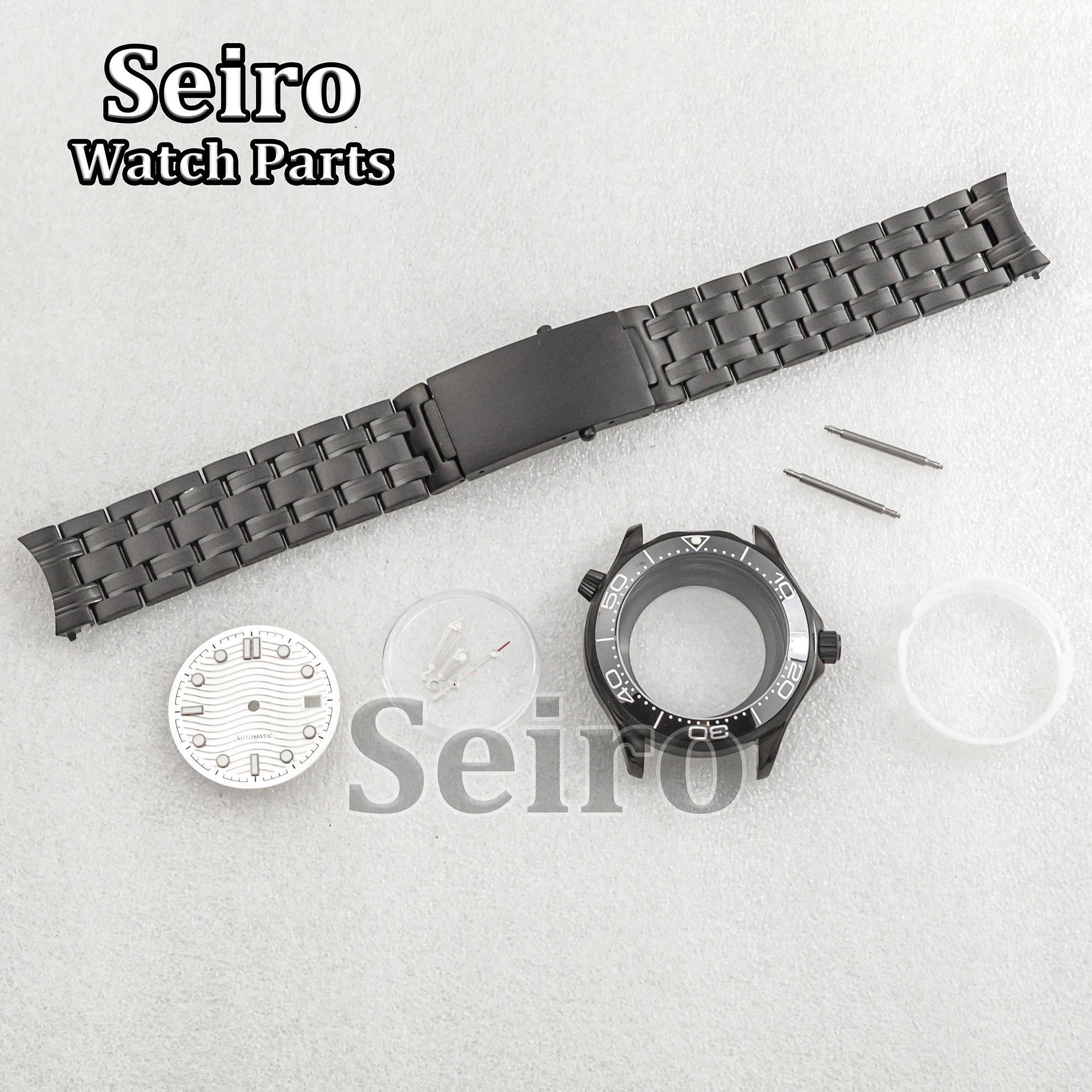 PVD Black 41MM Watch Case 31MM Dial Stainless Steel Strap Bracelet Luminous Hands for MOD Seamaster 300 NH35 NH36 Movement
PVD Black 41MM Watch Case 31MM Dial Stainless Steel Strap Bracelet Luminous Hands for MOD Seamaster 300 NH35 NH36 Movement