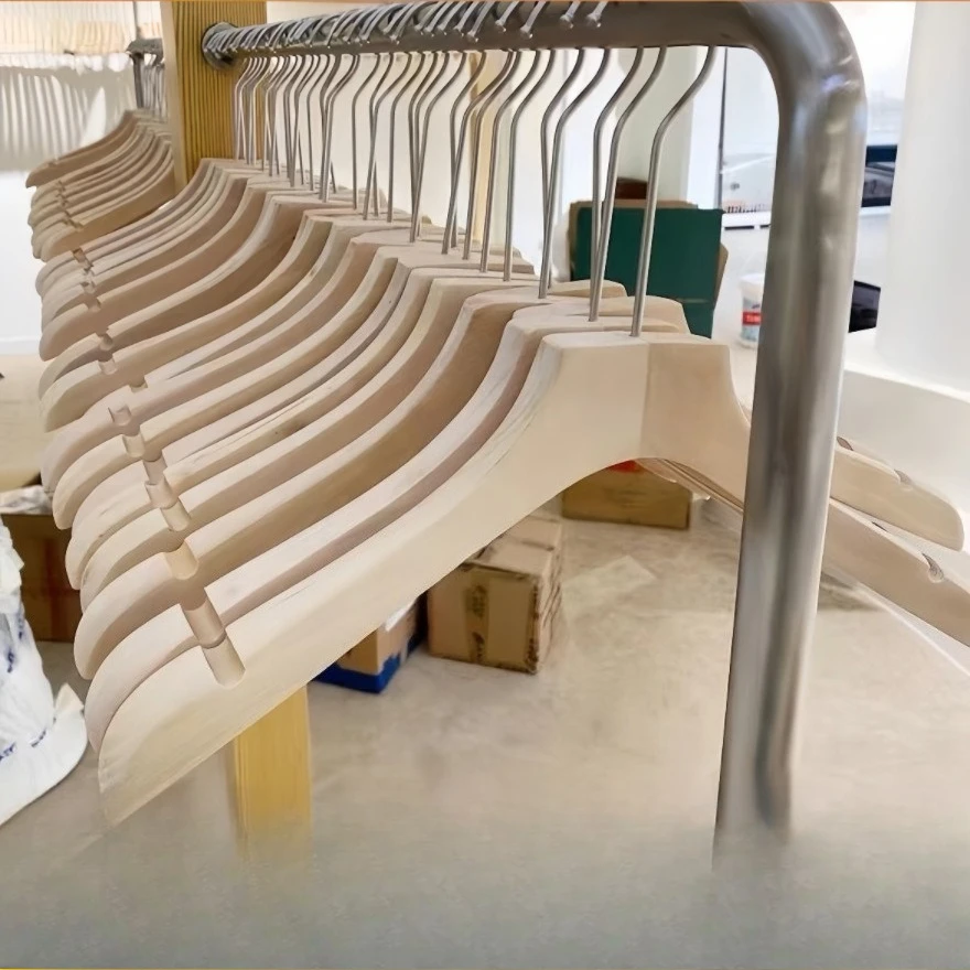 Wooden hanger hanger special pants hanger drying rack wooden clothing store non-slip flocking clothing support
Wooden hanger hanger special pants hanger drying rack wooden clothing store non-slip flocking clothing support