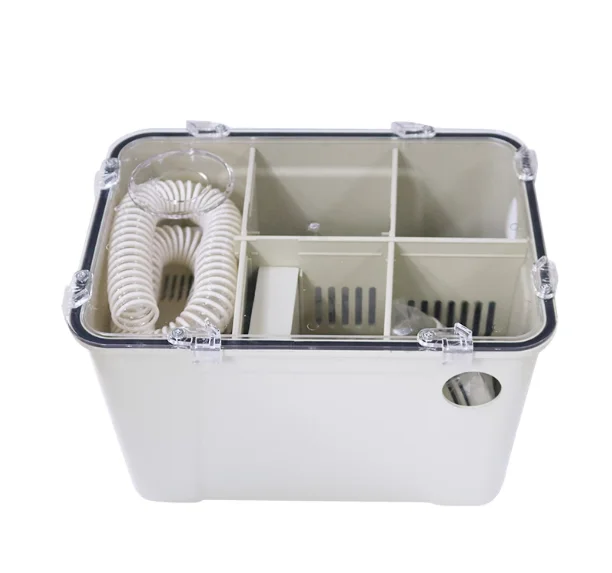 Dental Gypsum Filter Sedimentation Tank Plaster Dust Collector Trap for Lab Sink Drain
Dental Gypsum Filter Sedimentation Tank Plaster Dust Collector Trap for Lab Sink Drain
