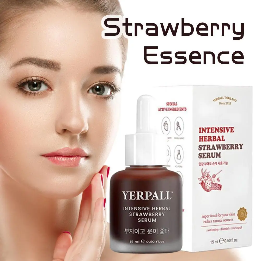 Клубничная эссенция Yer delu может осветляет тусклую кожу, сужает поры, регулирует воду и масло, балансирующую эссенцию для лица
Клубничная эссенция Yer delu может осветляет тусклую кожу, сужает поры, регулирует воду и масло, балансирующую эссенцию для лица