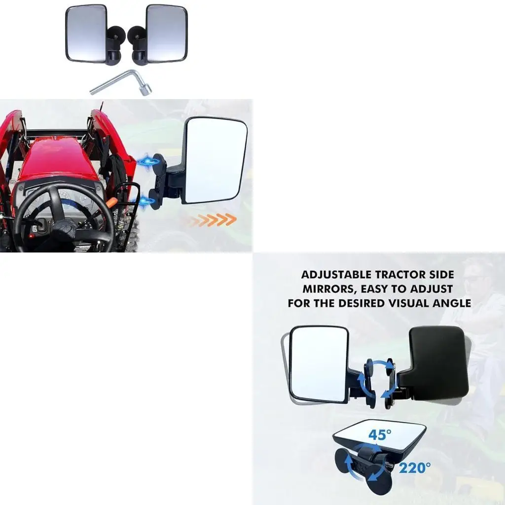 Side Mirrors Replacement Golf Cart Side Mirrors with Screws Adjustable Rearview Mirror Easy Installation
Side Mirrors Replacement Golf Cart Side Mirrors with Screws Adjustable Rearview Mirror Easy Installation
