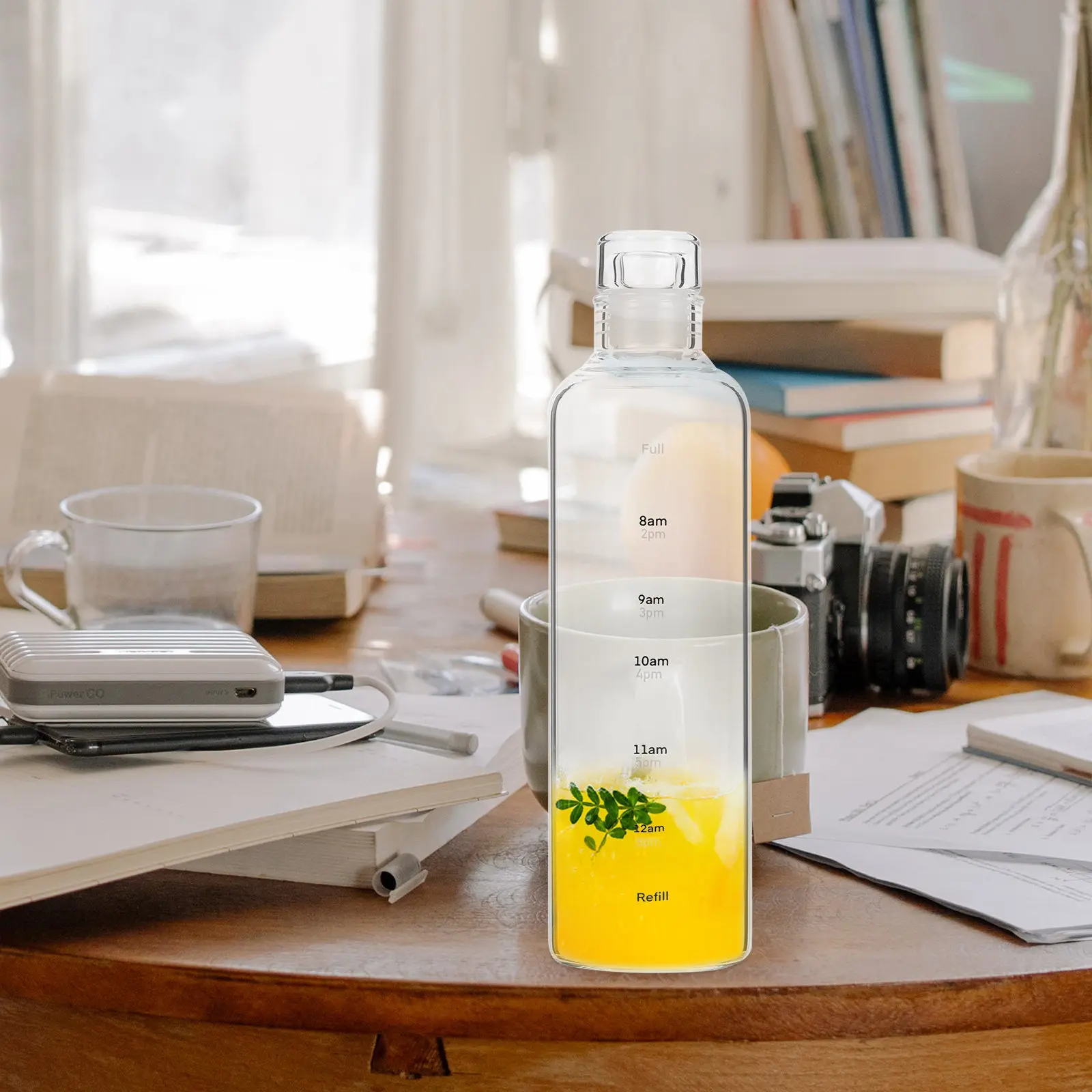 Clear Glass Water Bottle Large Capacity Portable Leak Proof Sealed Lid Suitable for Fitness Travel School Office Water Bottle
Clear Glass Water Bottle Large Capacity Portable Leak Proof Sealed Lid Suitable for Fitness Travel School Office Water Bottle