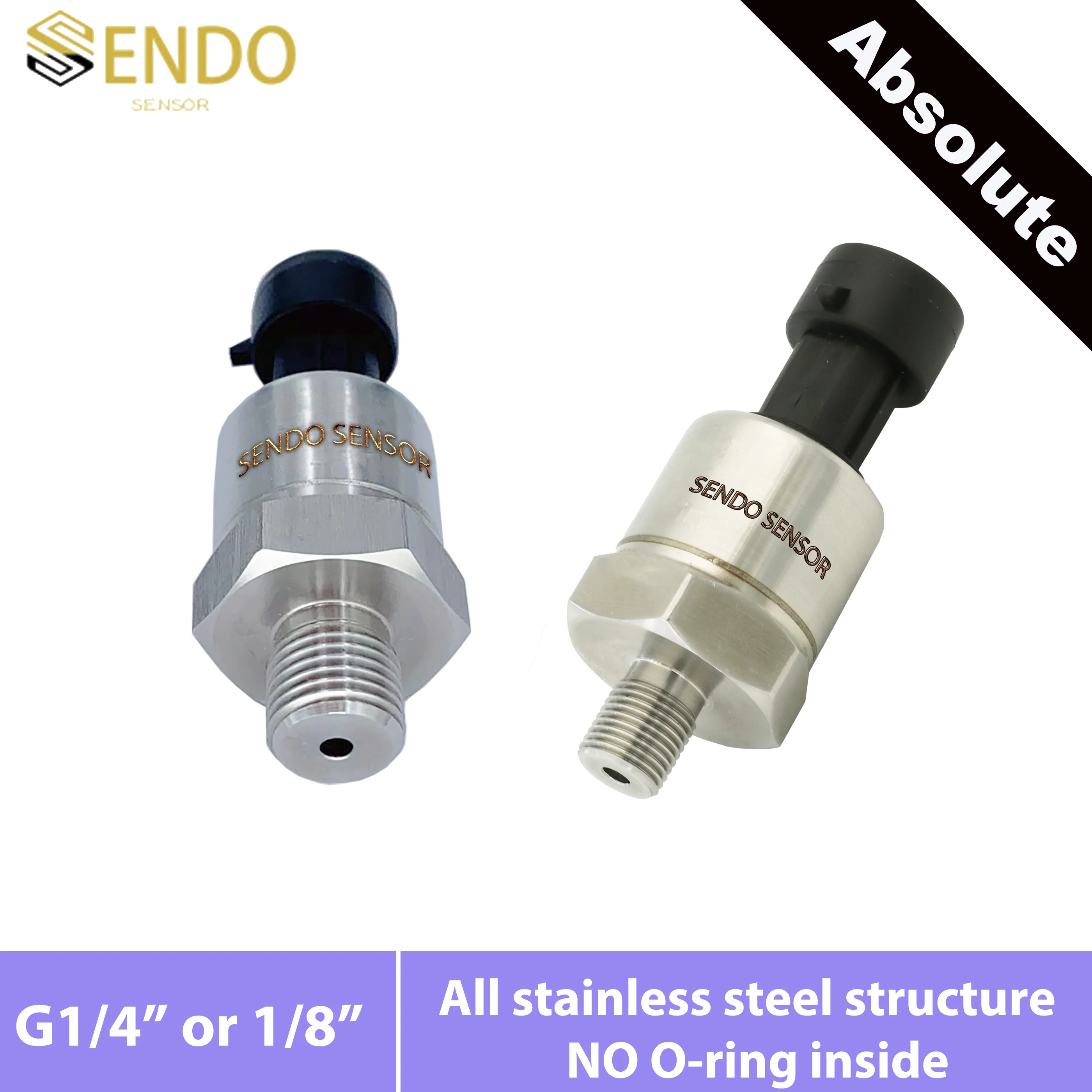 Isolated pressure sensor 0.5-4.5V 0-5V 1-5V output absolute 10bar 150psi 1 bar 75 psia 200kpa 1.6mpa abs G1 4 or 1/8" thread
Isolated pressure sensor 0.5-4.5V 0-5V 1-5V output absolute 10bar 150psi 1 bar 75 psia 200kpa 1.6mpa abs G1 4 or 1/8" thread