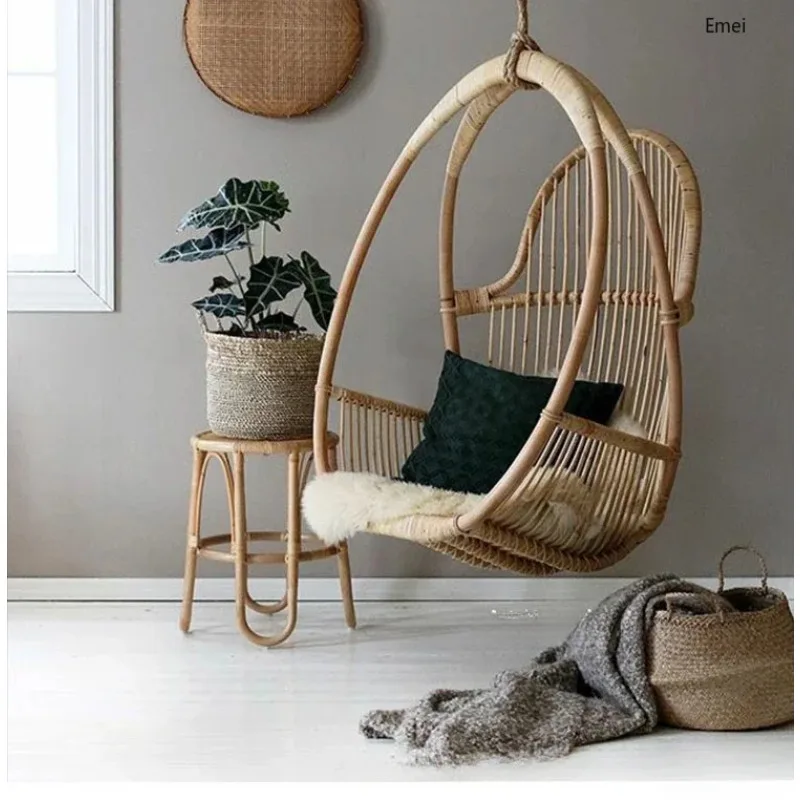 Retro Design Simple Hanging Rocking Chair Glider Swing Adult Rattan Handmade Hanging Basket
Retro Design Simple Hanging Rocking Chair Glider Swing Adult Rattan Handmade Hanging Basket