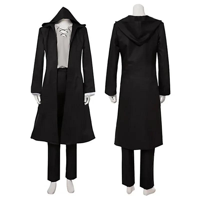 Eren Jaeger Cosplay Costume Anime Titan Costume Wig Cosplay Eren Yeager Black Hooded Trench T-shirt Pants Halloween Clothes
Eren Jaeger Cosplay Costume Anime Titan Costume Wig Cosplay Eren Yeager Black Hooded Trench T-shirt Pants Halloween Clothes